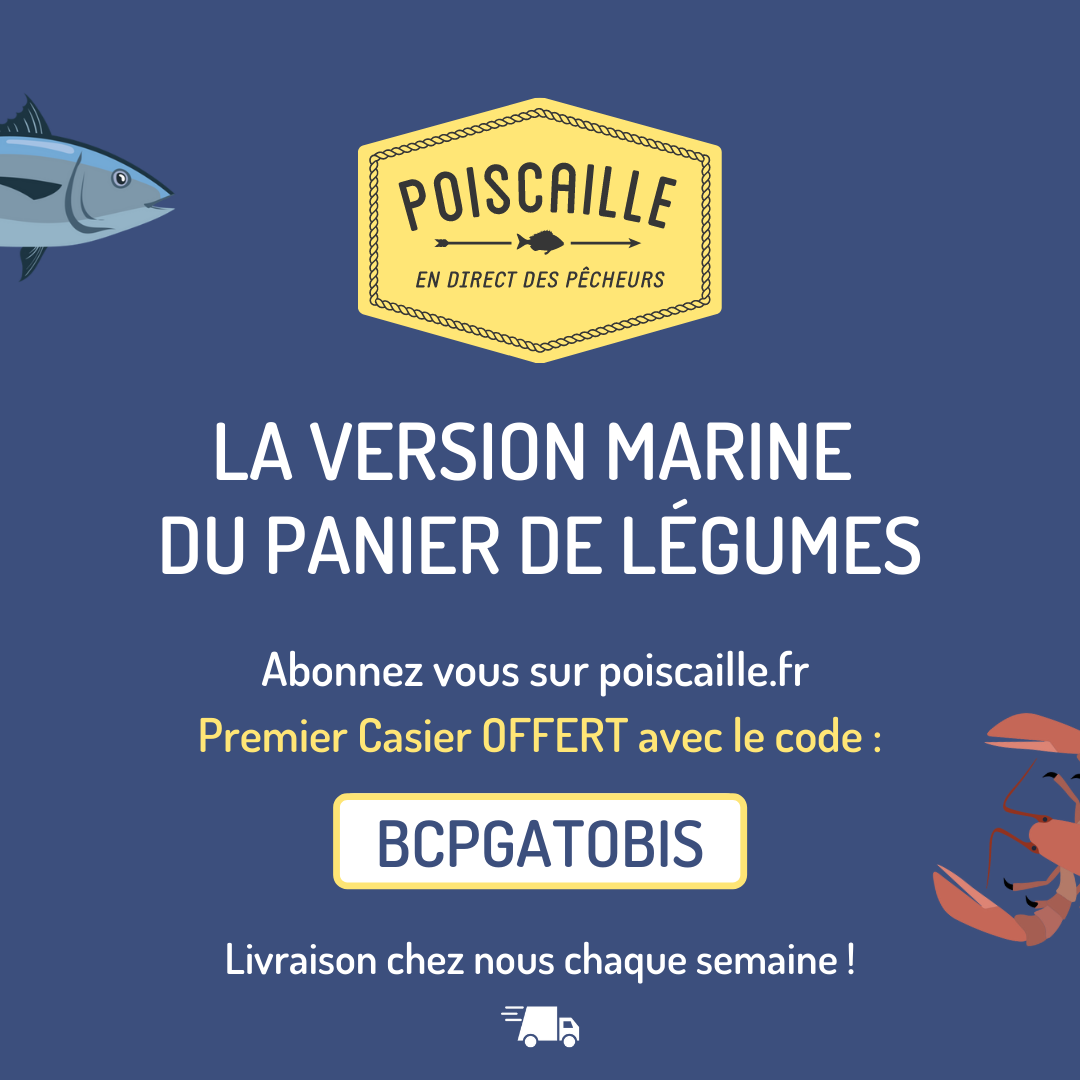 Composez votre casier de poisson frais avec POISCAILLE!